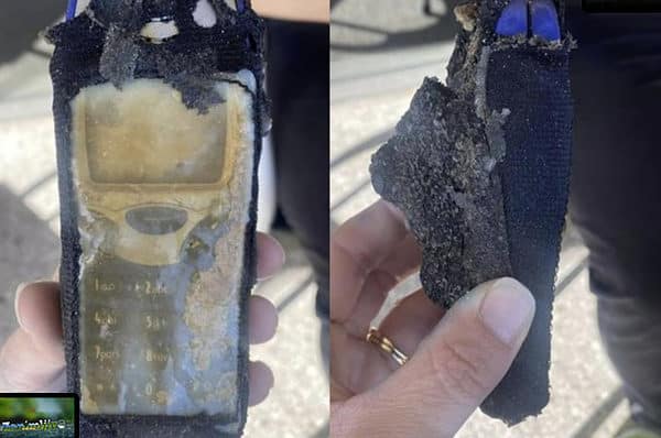 Neuništiva: Netaknuta Nokia pronađena u pijesku prekrivena rakovima