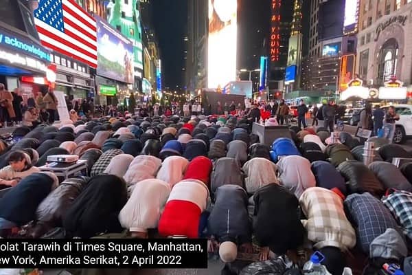 Teravih-namaz će se i ove godine klanjati na Time Square-u u New Yorku
