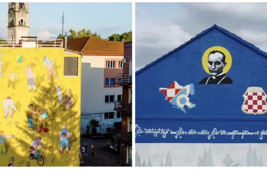 Civilizacijske razlike: Dva murala, prvi u Bihaću…
