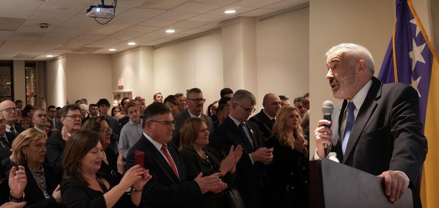 U Ambasadi BiH u Vašingtonu obilježen Dan državnosti Bosne i Hercegovine