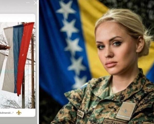 Zbog zastave s ljiljanima mediji u RS” razapeli potporučnicu OS BiH