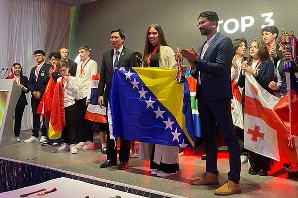 Fatima Hadžić osvojila zlato u Tunisu iz kategorije inžinjeringa