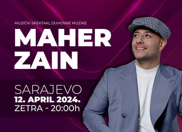 Pojavile se lažne informacije o koncertu Mahera Zaina u Sarajevu