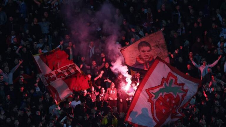 Uefa žestoko kaznila Crvenu zvezdu zbog incidenata navijača