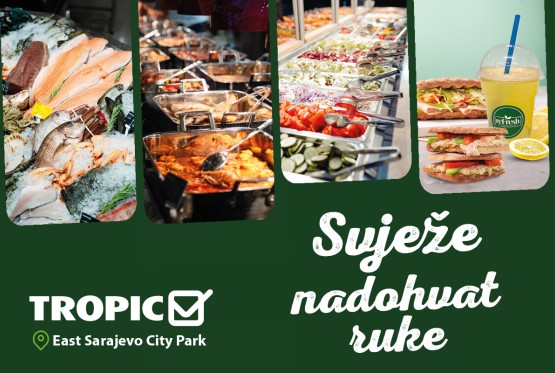 Novi Tropic market 16. oktobra otvara se u East Sarajevo City Parku