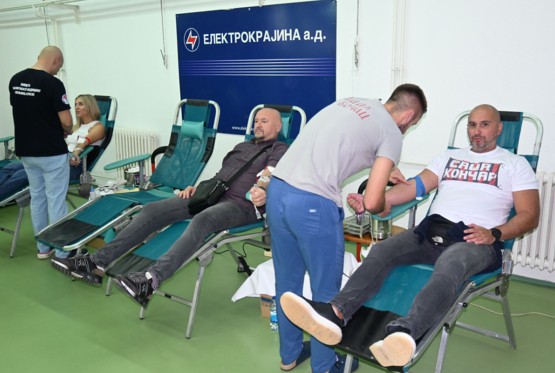Više od 100 radnika „Elektrokrajine“ na akciji davanja krvi u Banjaluci