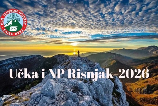 PSD „Telekom Poštar“ organizuje dvodnevnu planinarsku akciju „Učka i NP Risnjak HR 2026“
