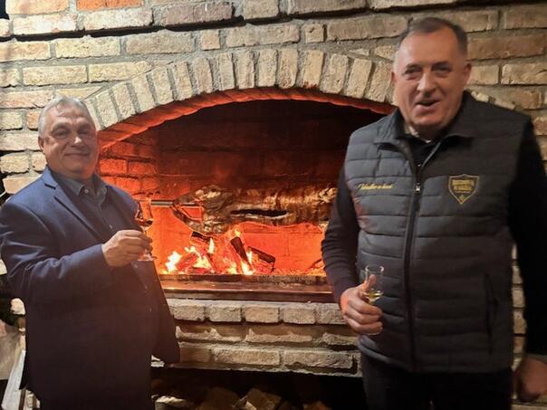 Dodik ugostio Orbana i njegovu suprugu: istakao dugogodišnje prijateljstvo