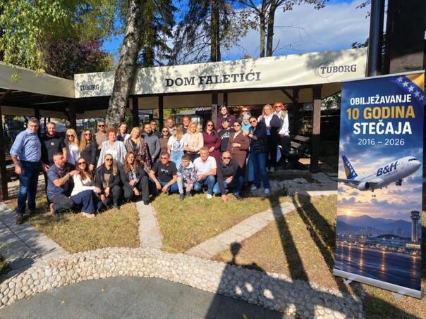 Gorak jubilej: Bivši radnici B&H Airlinesa obilježili 10 godina stečaja