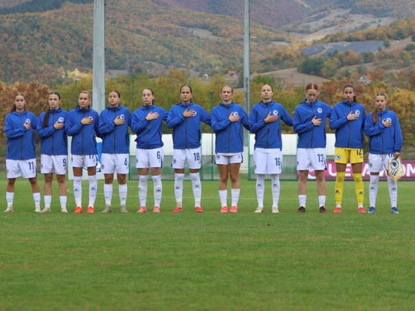 Juniorke BiH poražene od Engleske i kvalifikacije završile bez bodova