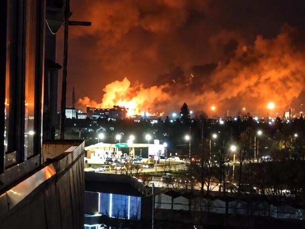 Požar u ruskoj hemijskoj fabrici nakon napada dronovima, na meti i druga postrojenja