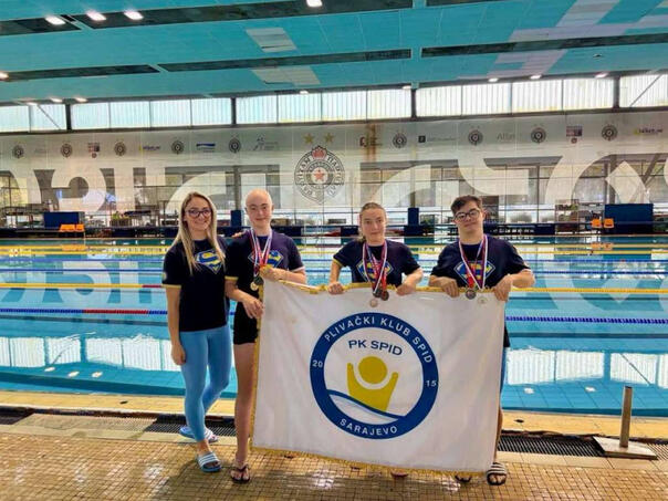 Sedam medalja za plivače SPID-a na Trofeju Beograda