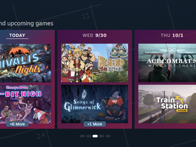 Steam dobio personalizirani kalendar koji preporučuje nove igre prema navikama korisnika