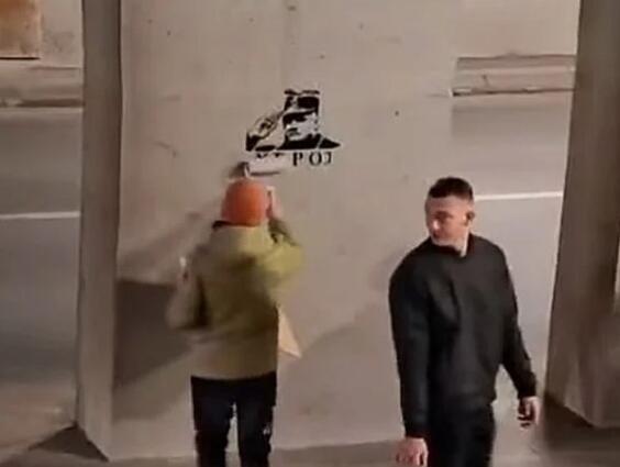 U Subotici prekrečen grafit s likom Ratka Mladića i natpisom “heroj”